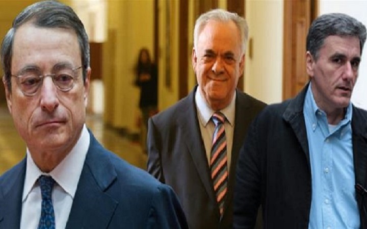 Μετά το Eurogroup η συνάντηση Δραγασάκη - Τσακαλώτου με τον Ντράγκι