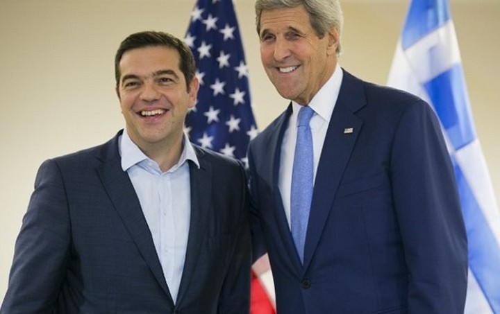 Χρέος, κυπριακό και αγωγοί στη συνάντηση Τσίπρα - Κέρι