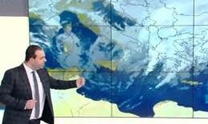 Μαρουσάκης-καιρός: Προσοχή την Παρασκευή - Τι να αναμένουμε και σε ποιες περιοχές