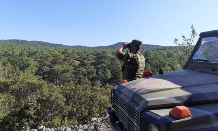 Περιπολίες στρατού και αστυνομίας σε δάση για την πρόληψη πυρκαγιών