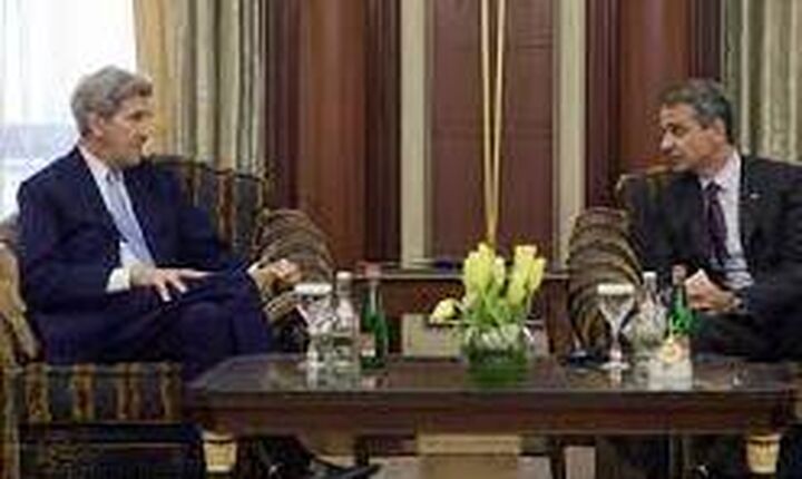 Κυρ. Μητσοτάκης:Eνημέρωση Κέρι για τις πρωτοβουλίες για την «πράσινη» μετάβαση