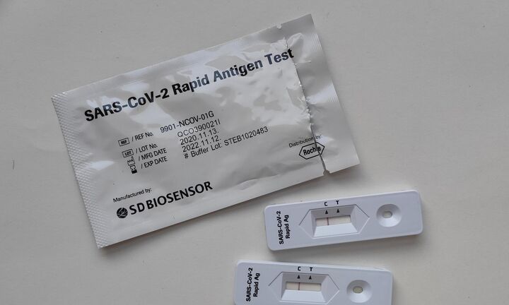 Στα 47 ευρώ το PCR - Στα 10 ευρώ το rapid test