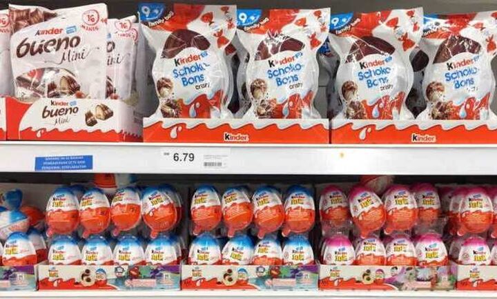 Kinder: Μετά τα περιστατικά σαλμονέλας οι βελγικές αρχές ανακαλούν την άδεια του εργοστασίου