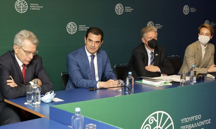 Συνάντηση Κ. Σκρέκα, με μέλη του Αμερικανικού Κογκρέσου και τον Πρέσβη των ΗΠΑ στην Ελλάδα