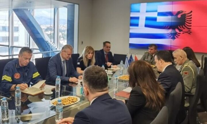 Συνεργασία Ελλάδας - Αλβανίας για την αντιμετώπιση των φυσικών καταστροφών