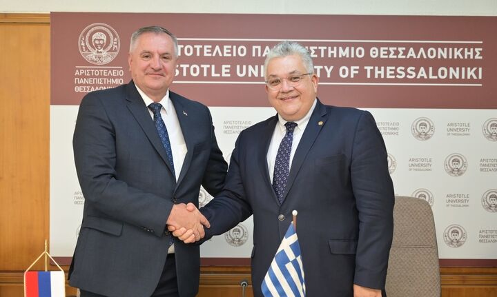 Στο ΑΠΘ ο πρωθυπουργός της Βοσνίας - Ερζεγοβίνης στο ΑΠΘ