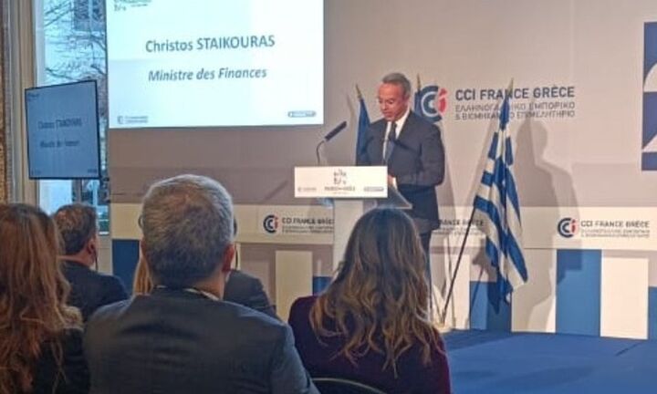 Σταϊκούρας: Απάντηση στο αβέβαιο περιβάλλον η ολόπλευρη ενίσχυση της συνεργασίας Ελλάδας-Γαλλίας