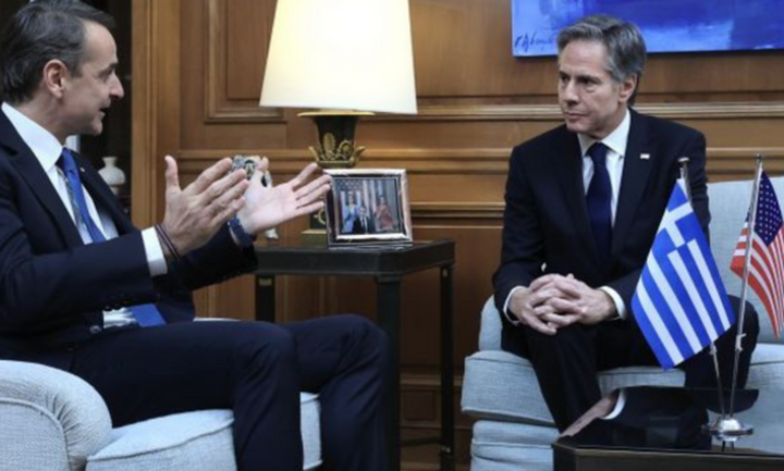 Τι συζήτησε ο Κ. Μητσοτάκης με τον Υπουργό Εξωτερικών των ΗΠΑ Antony Blinken