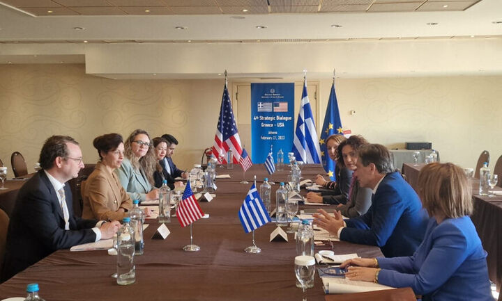 ΥΠΕΝ: Συμμετοχή Σδούκου -Βαρελίδη, στον 4Ο γύρο του Στρατηγικού Διαλόγου Ελλάδας – ΗΠΑ