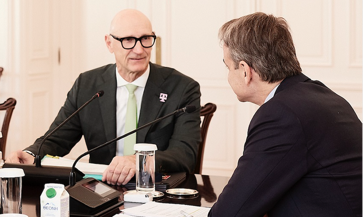 Επίσκεψή του CEO του Ομίλου Telekom, Tim Höttges στο υπουργείο Κλιματικής Κρίσης