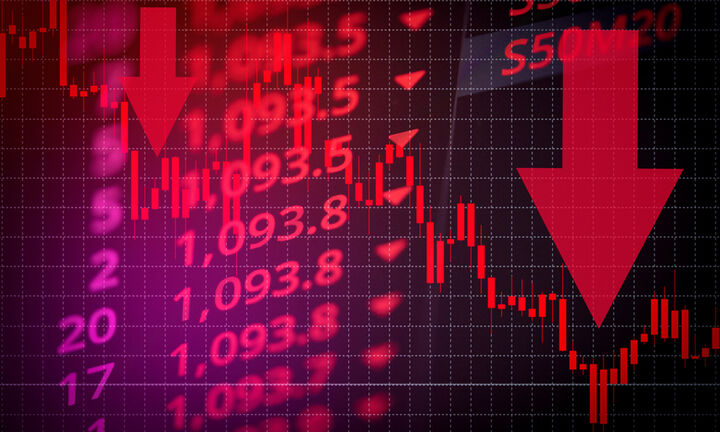 Sell off στο Χρηματιστήριο - Ελεύθερη πτώση με εκτόξευση τζίρου - Βουτιά σχεδόν 8% στην εβδομάδα