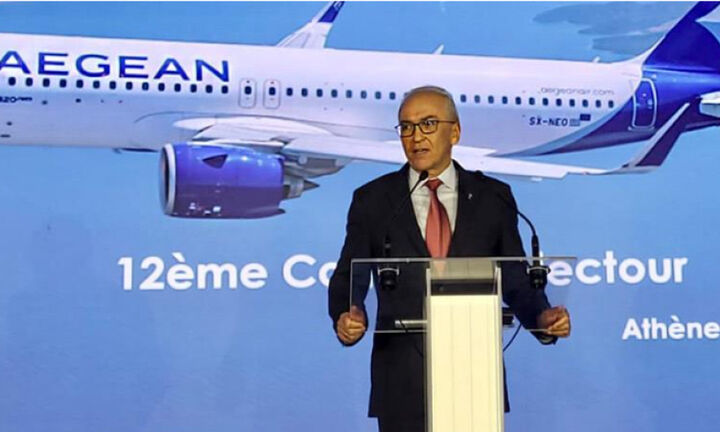 Δ. Γερογιάννης (AEGEAN): Το 2025 προβλέπονται 21,5 εκατ. θέσεις, με δρομολόγια σε 47 χώρες