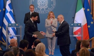 Τριακόσια εξήντα εκατ. φέρνει η συμφωνία της Ρώμης – Οι Ιταλοί επενδύουν στον ελληνικό σιδηρόδρομο